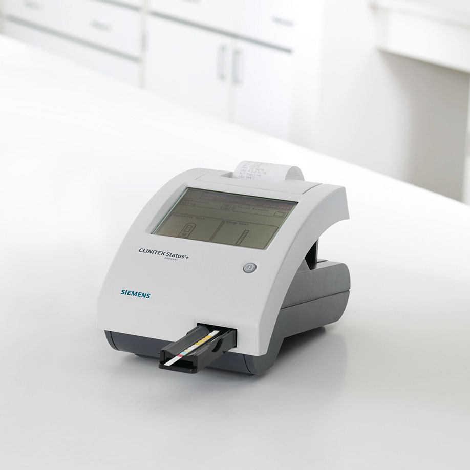 clinitek-status+-harn-analysesystem-anwendung