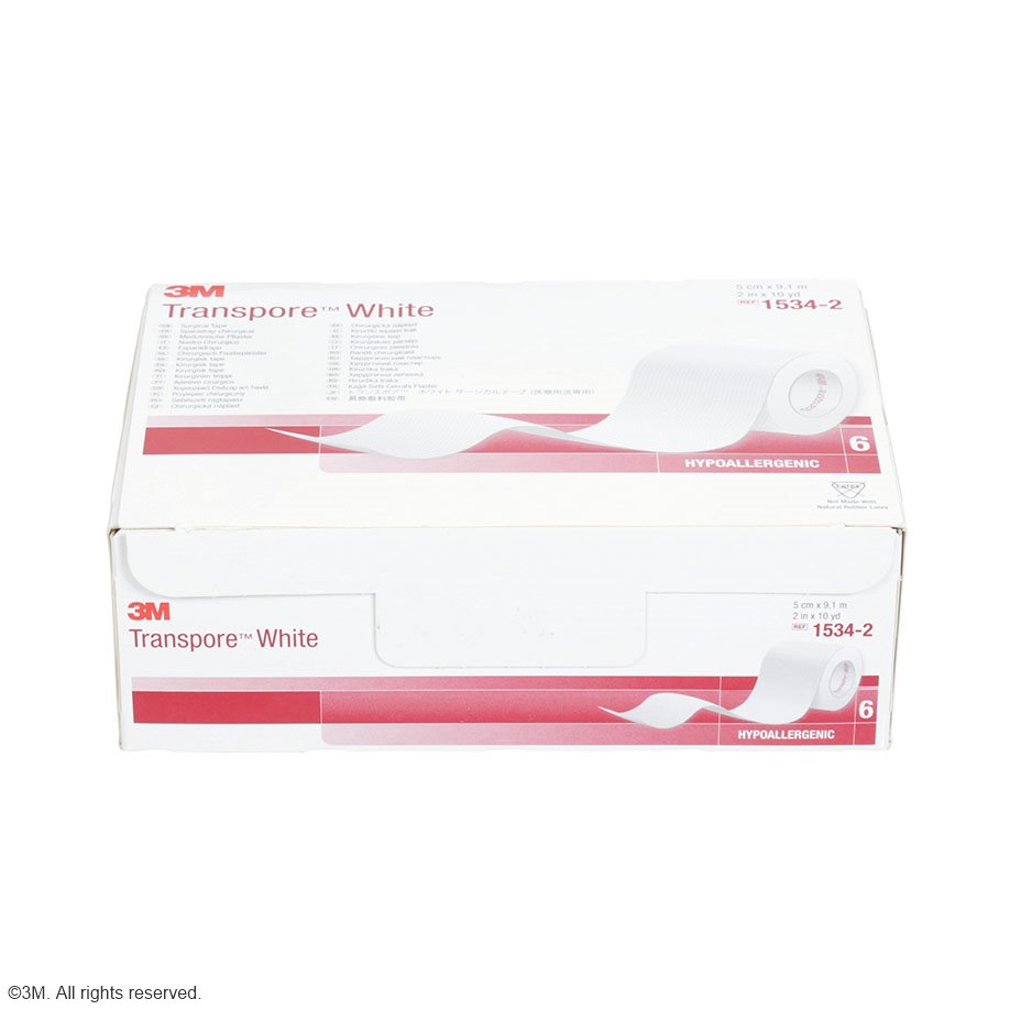 3m-transpore-white-universalpflaster-5-cm-x-91-m-6-stck.-#1534-2us#-anwendung