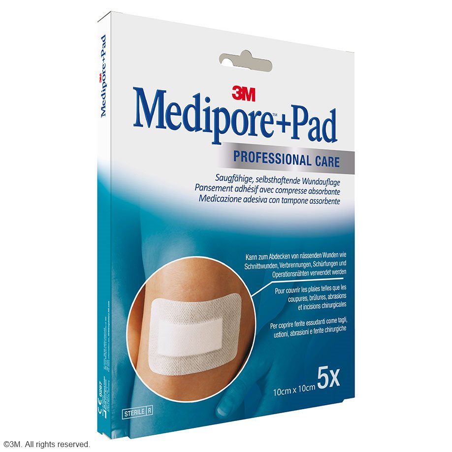 3m-medipore-+-pad-fertigverband-steril-10-x-10-cm-5-stck.-anwendung