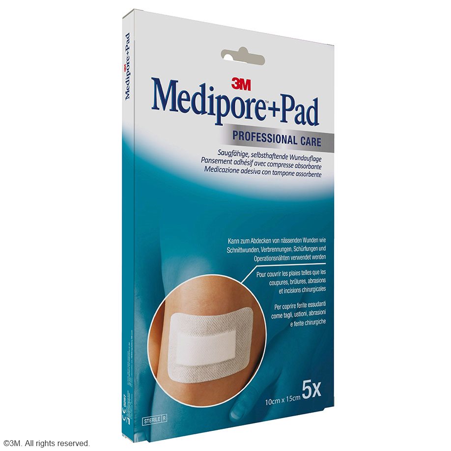 3m-medipore-+-pad-fertigverband-steril-10-x-15-cm-5-stck.-anwendung