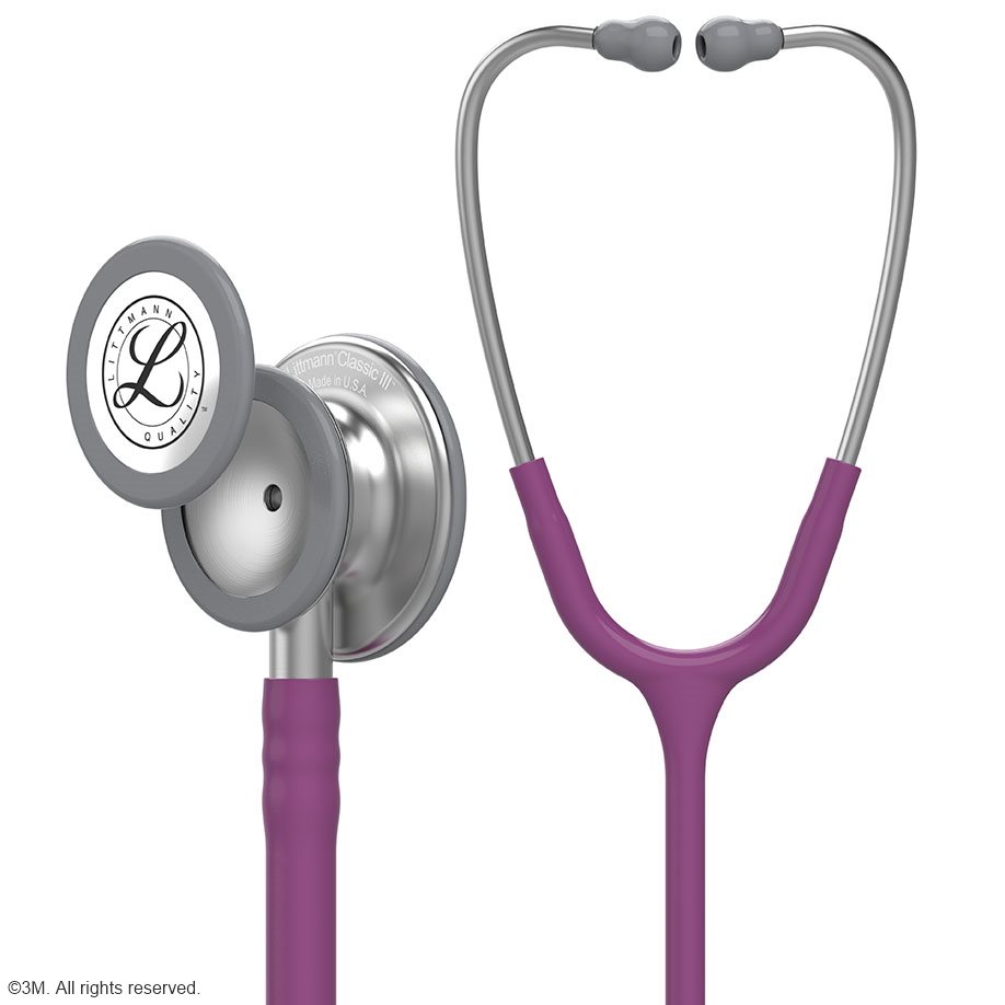 littmann-classic-iii-monitoring-stethoskop-pflaume-kart.-=-3-stck.-anwendung