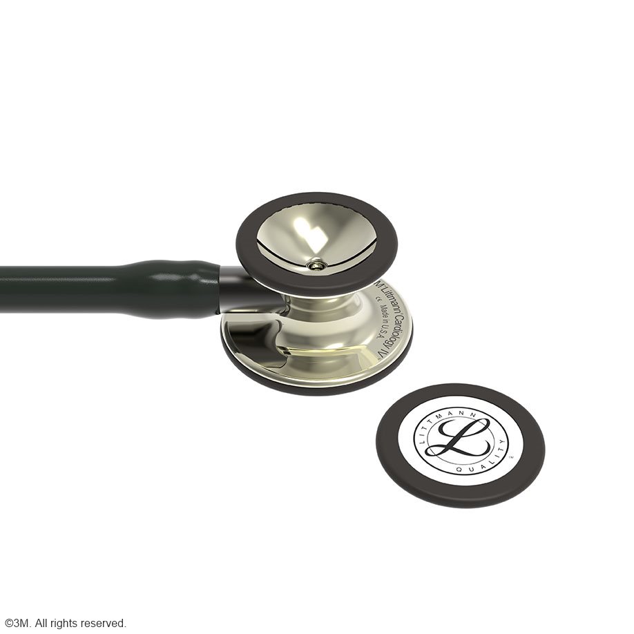 littmann-cardiology-iv-diagnostic-stethoskop-champagnerfarbenes-brusts-anwendung