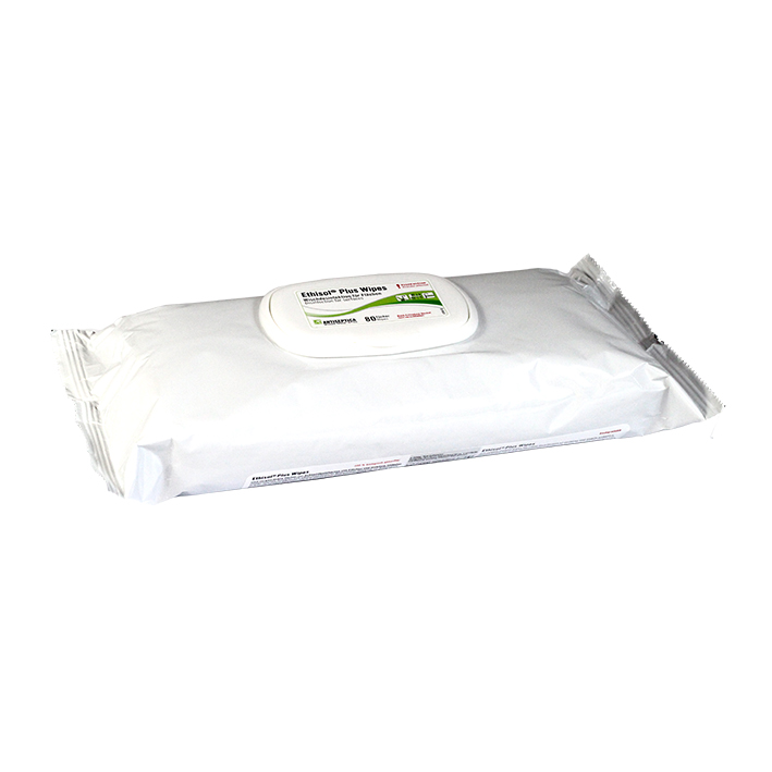 [U10117] Ethisol Plus Wipes (80 Tücher) Desinfektions- und Reinigungstücher