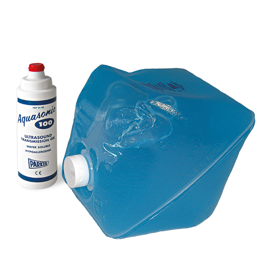 Aquasonic 100 Ultraschall-Kontaktgel 5 Ltr. – 4 Cubitainer