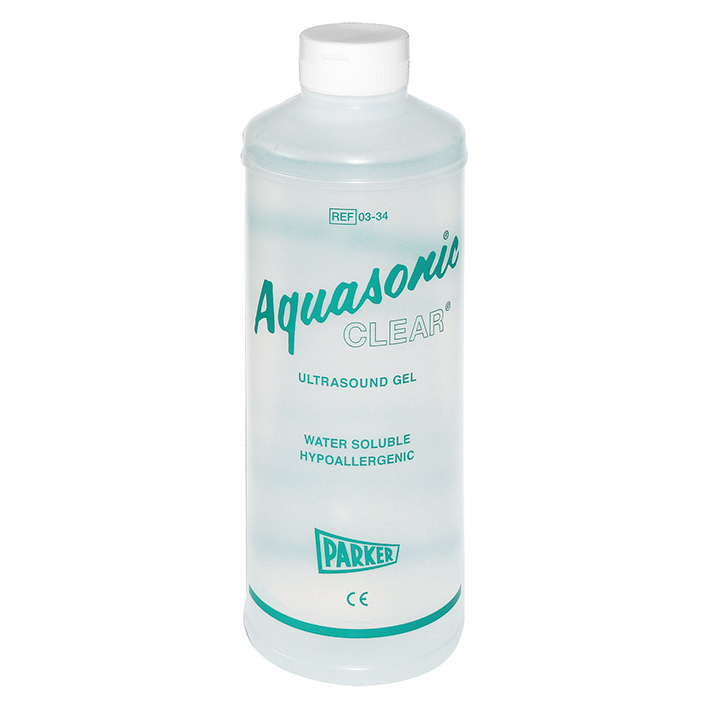 Aquasonic Clear Ultraschall-Kontaktgel 1 Ltr. – 6 Flaschen