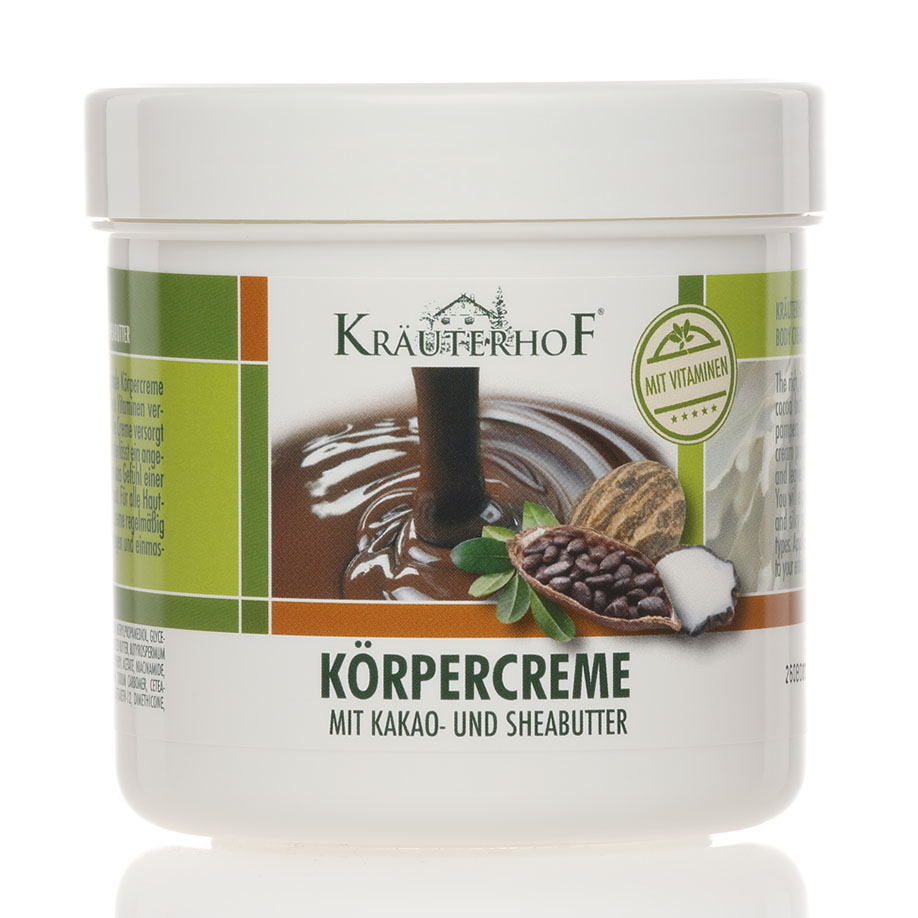 [U10151] KräuterhoF Körperpeeling mit Kakao- und Sheabutter 400 g