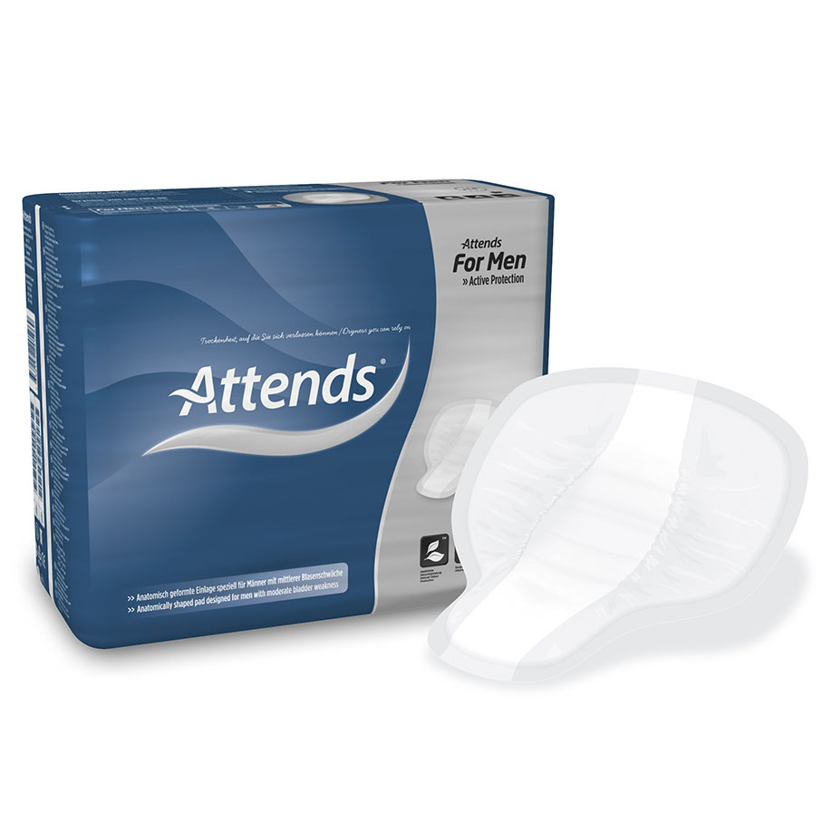 Attends for Men 4 Inkontinenzeinlagen (12 x 14 Stck.)