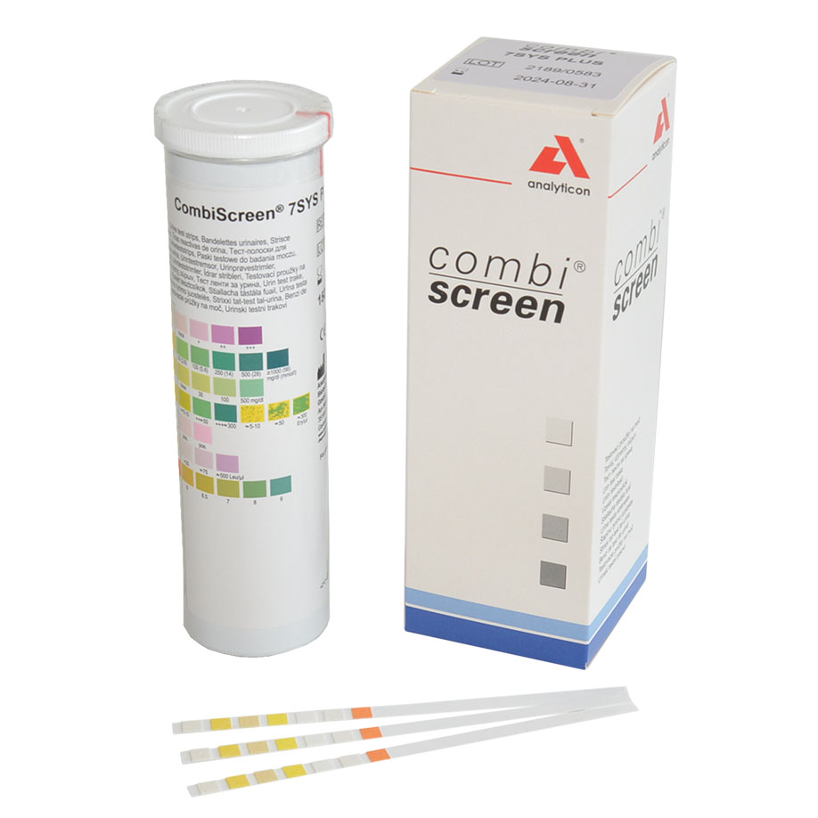 CombiScreen 7 SYS PLUS Harnteststreifen (100 T.)