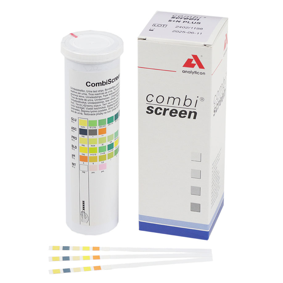 CombiScreen 5 + N PLUS Harnteststreifen (100 T.)
