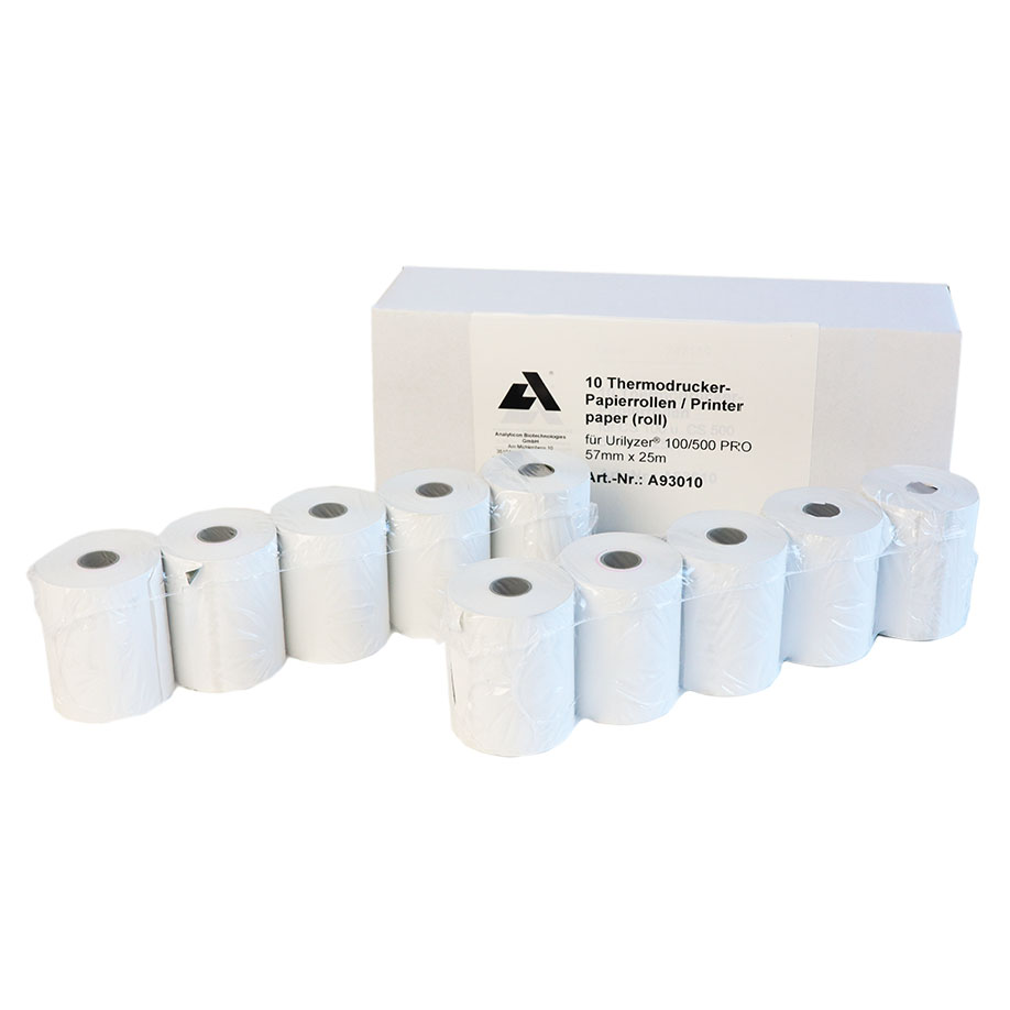 Thermodrucker-Papier 57 mm x 25 m – 10 Rollen