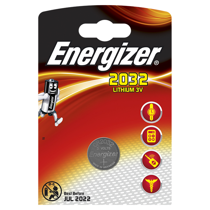 [U10567] Energizer Batterie Typ CR2032, 3 V