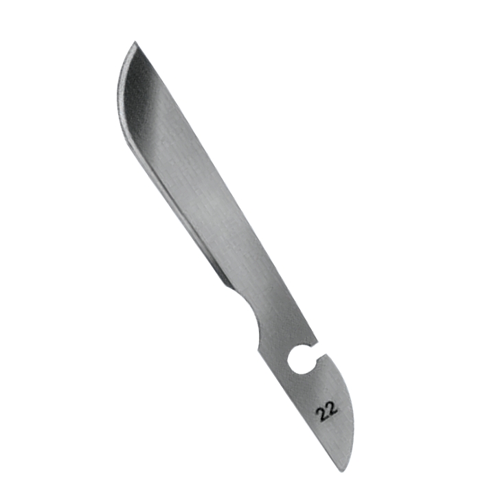 BAYHA Einmal-Skalpellklingen Fig. 22, unsteril VE =  1 Gros (12 Dtzd.)