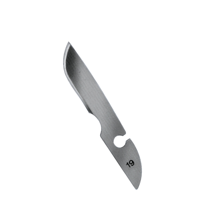 BAYHA Einmal-Skalpellklingen Fig. 19, steril VE =  1 Gros (12 Dtzd.)