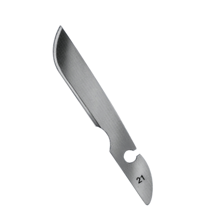 BAYHA Einmal-Skalpellklingen Fig. 21, steril VE =  1 Gros (12 Dtzd.)