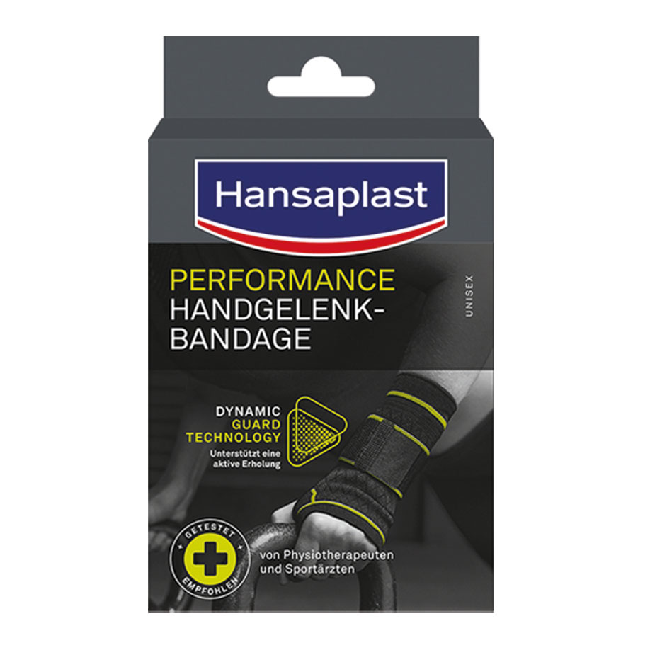 [U10659] Hansaplast Performance Handgelenk- Bandage Gr. S/M