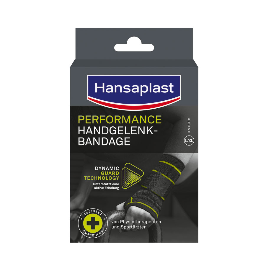 [U10660] Hansaplast Performance Handgelenk- Bandage Gr. L/XL