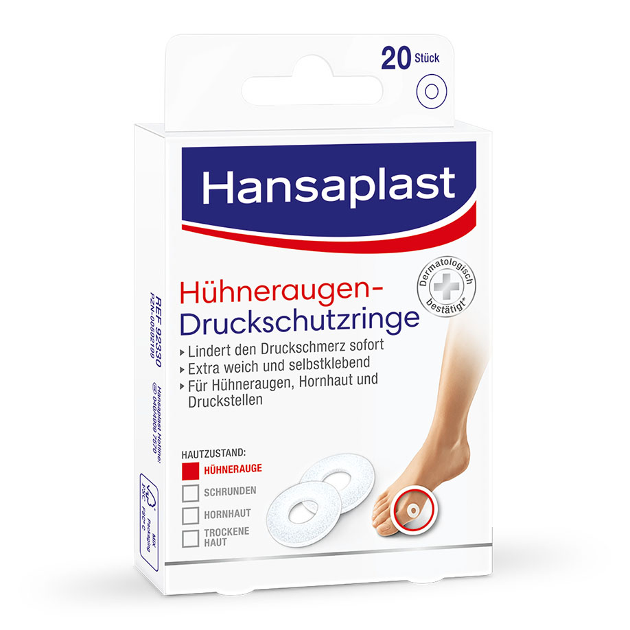 Hansaplast Hühneraugen-Druckschutzringe (20 Stck.)