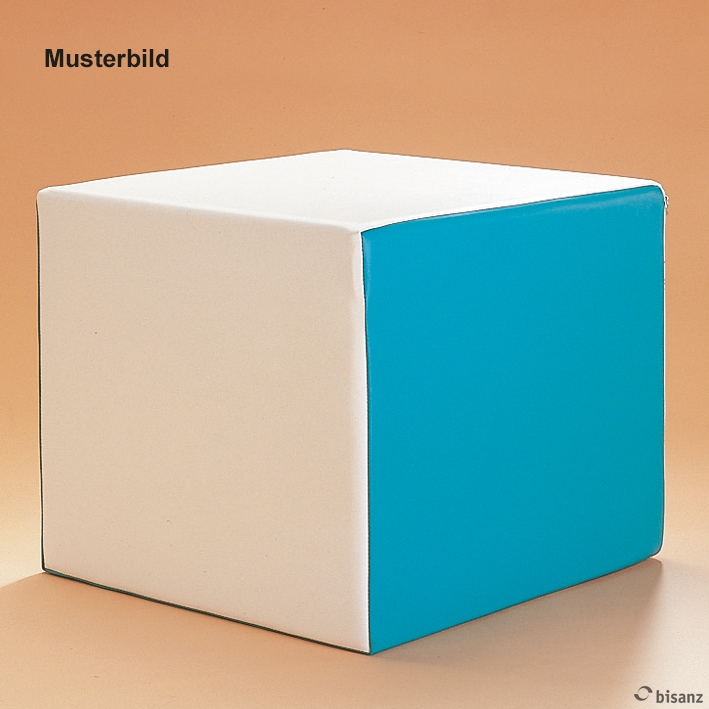 [U10977] Stufenbettwürfel feuerrot,  phthalatfrei, 50 x 45 x 40 cm *Sonderanfertigung, keine Rückgabe!*