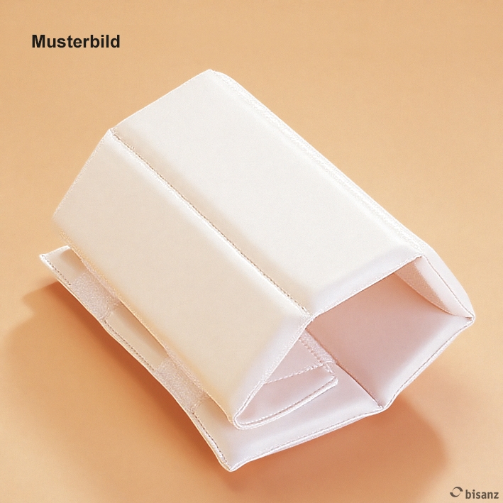 Armpolsterhülse 25 cm lang für Erw., mit Haftbandverschluss, weiß, phthalatfrei *Sonderanfertigung, keine Rückgabe!*