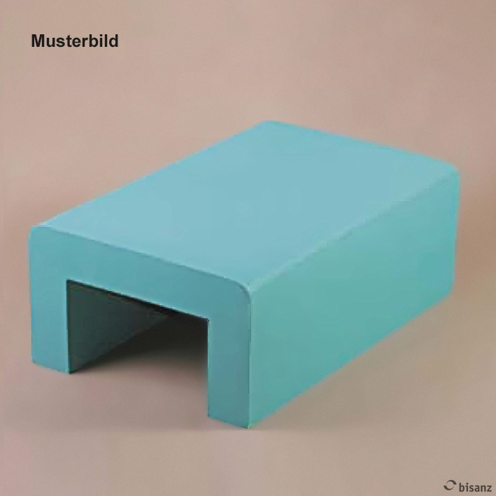 Beinlagerungstunnel für die Seitenlage 60 x 39 x 22 cm, atollblau, phthalatfrei *Sonderanfertigung, keine Rückgabe!*