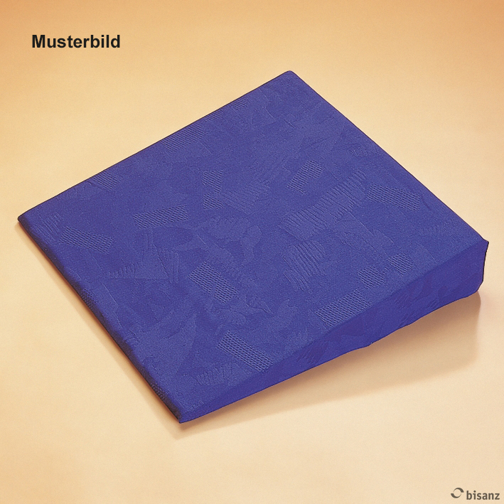 Sitzkeil Micronarabezug schwarz 40 x 40 x 8 cm sehr fest *Sonderanfertigung, keine Rückgabe!*