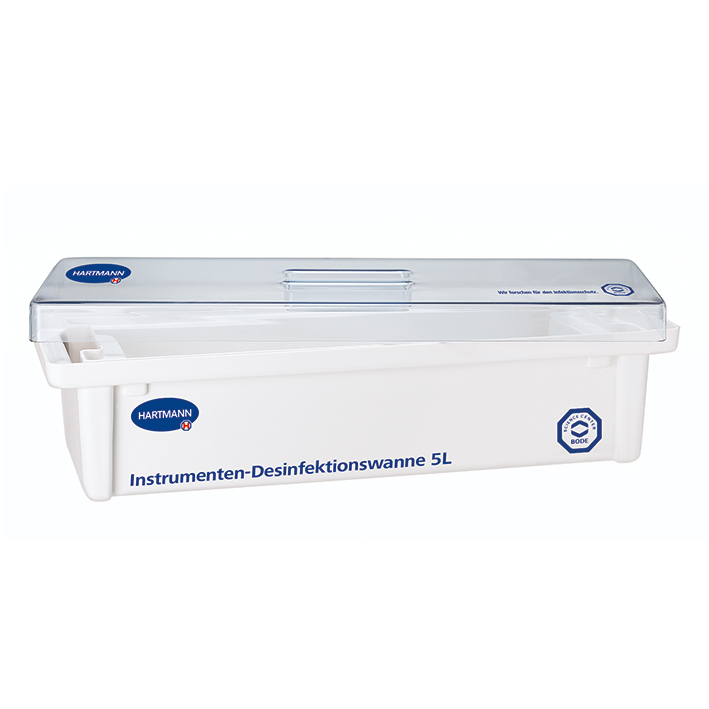[U11258] BODE Desinfektionswanne 5 Ltr. kpl. mit Siebeinsatz und Deckel