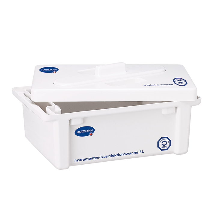[U11261] BODE Desinfektionswanne 3 Ltr. kpl. mit Siebeinsatz und Deckel