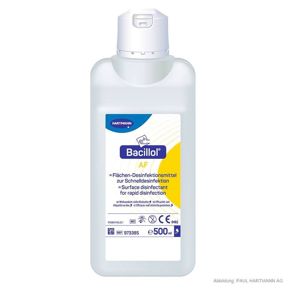 [U11269] Bacillol AF 500 ml Flächenschnelldesinfektion