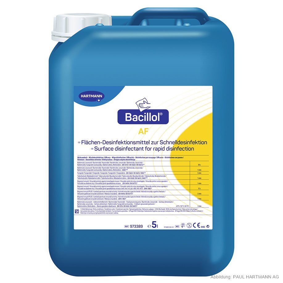 [U11271] Bacillol AF 5 Ltr. Flächenschnelldesinfektion