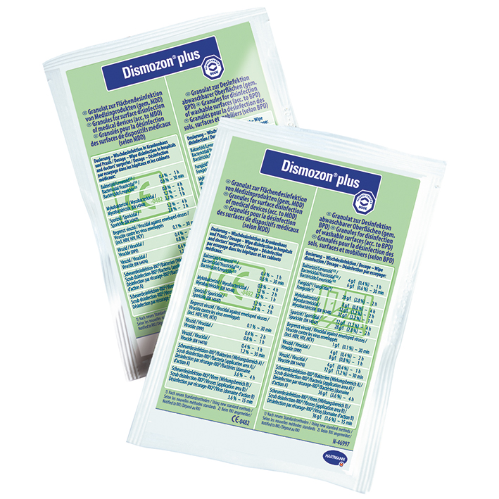 Dismozon plus (100 x 16 g Beutel) Granulat zur Flächendesinfektion