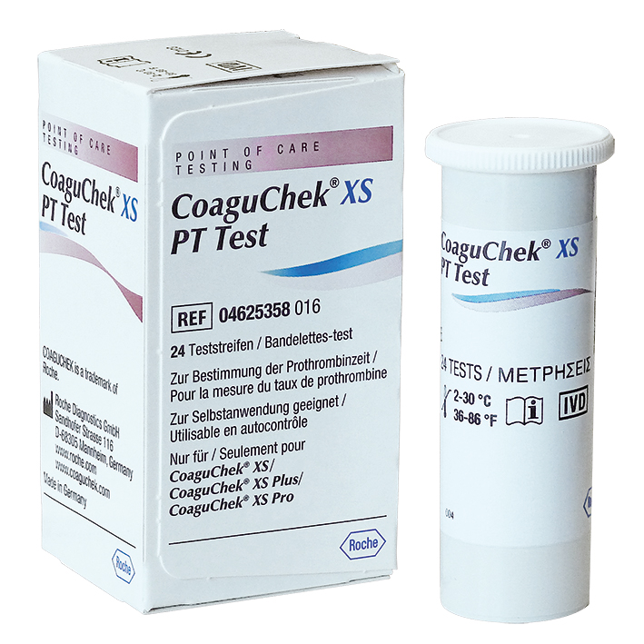[U11360] CoaguChek XS PT Test (24 T.) - ohne PZN -