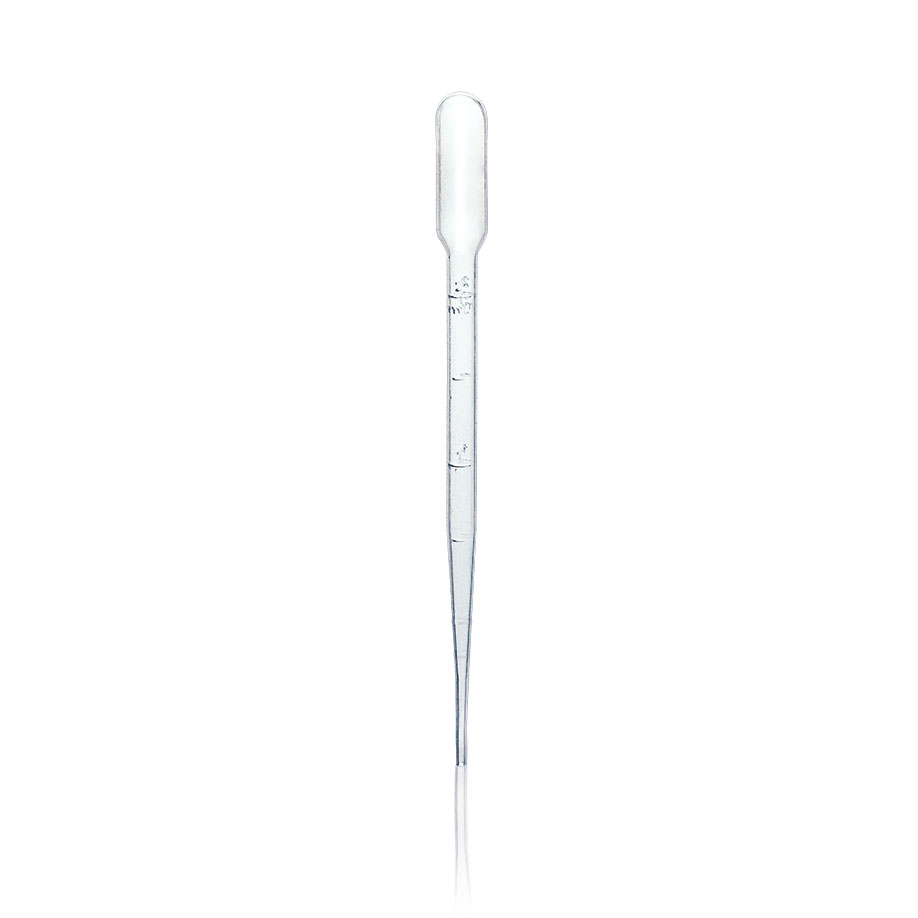 [U11548] Einmal-Pasteurpipette PE-LD graduiert 2 ml, Saugvolumen max. 5 ml – 500 Stück