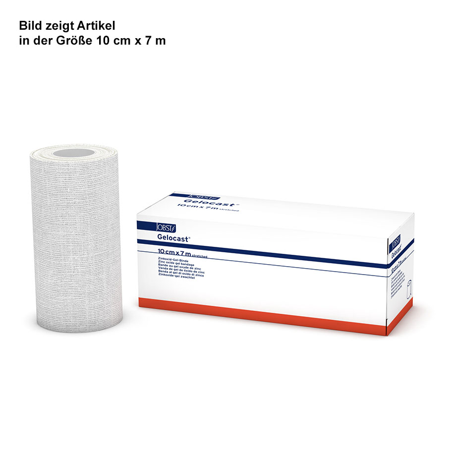 Gelocast Zink-Gel-Binde, 10 m x 10 cm – 5 Binden
