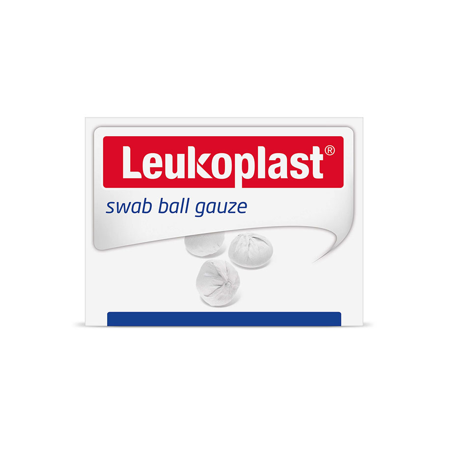 Leukoplast swab Ball Gauze steril walnussgroß (42 x (2+3) Stck.)