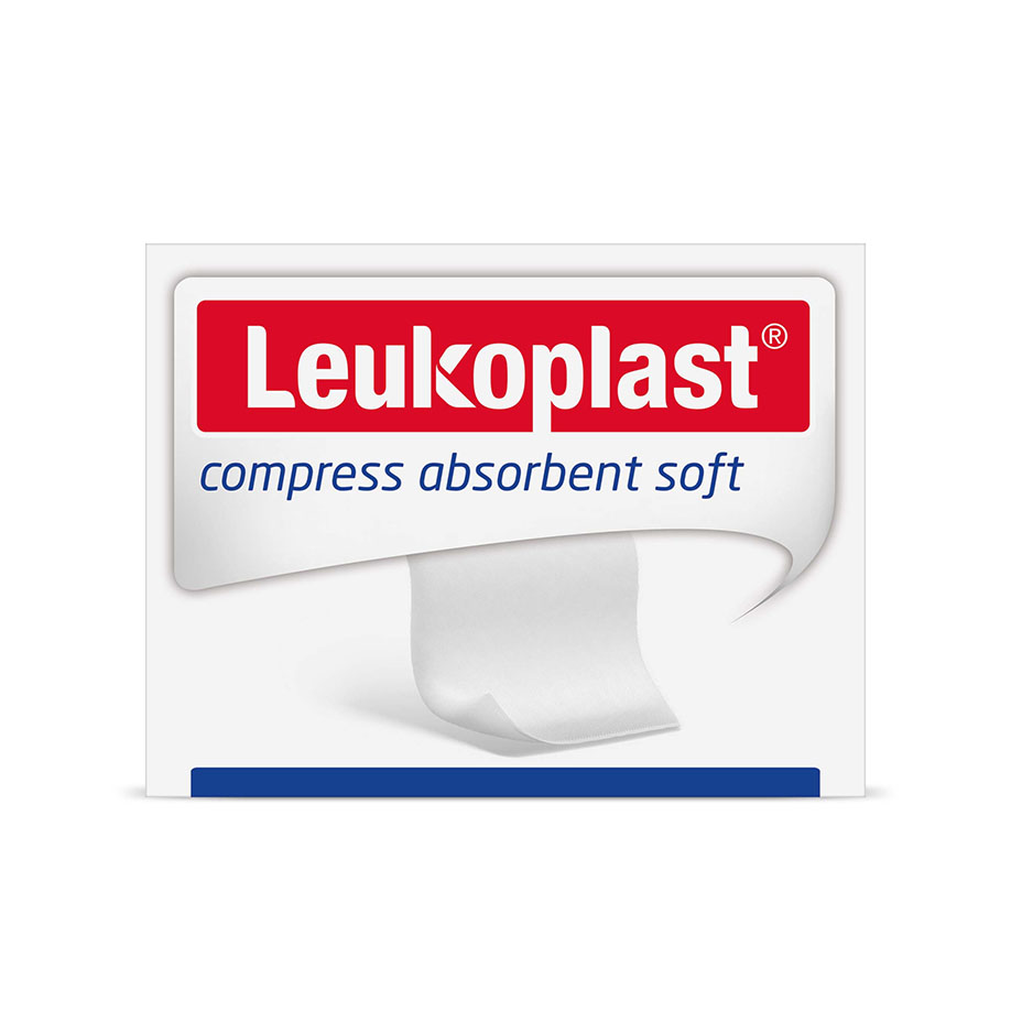 Leukoplast Compress Absorbent Soft 20 x 20 cm, unsteril (100 Stck.)