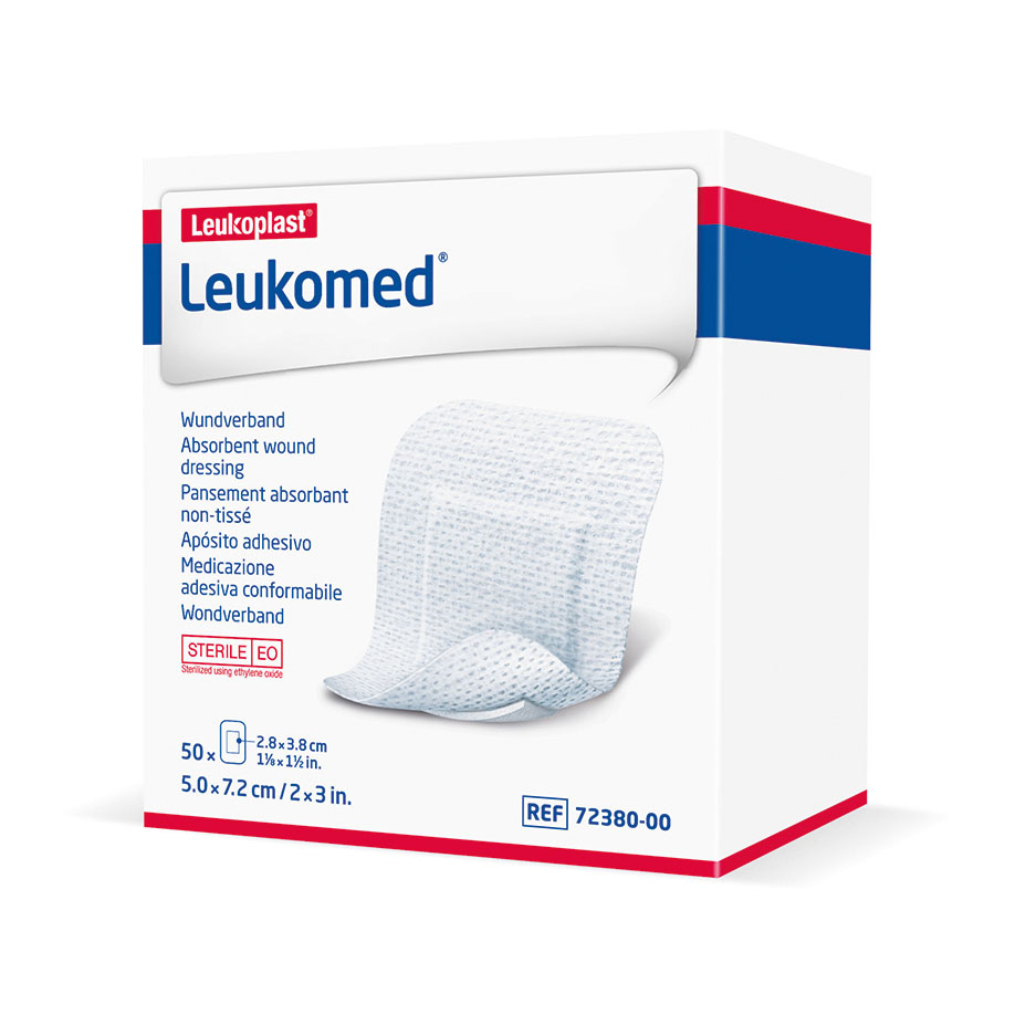 Leukomed Vlies-Wundverband, 10,0 x 30,0 cm, steril (50 Stck.)