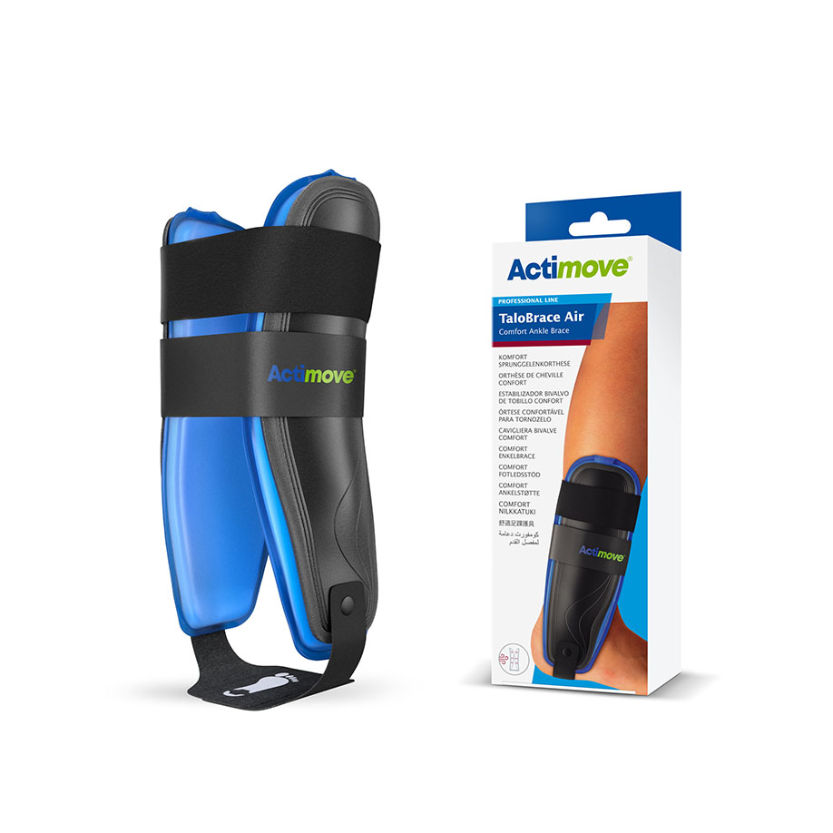 Actimove TaloBrace Sprunggelenkorthese mit Schaumstoffpolster links, Gr. L/XL (größer 165 cm)