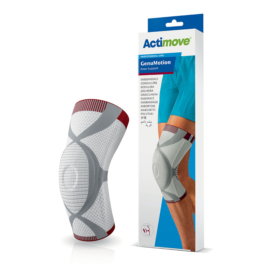 Actimove GenuMotion Aktivbandage Gr. L, anthrazit