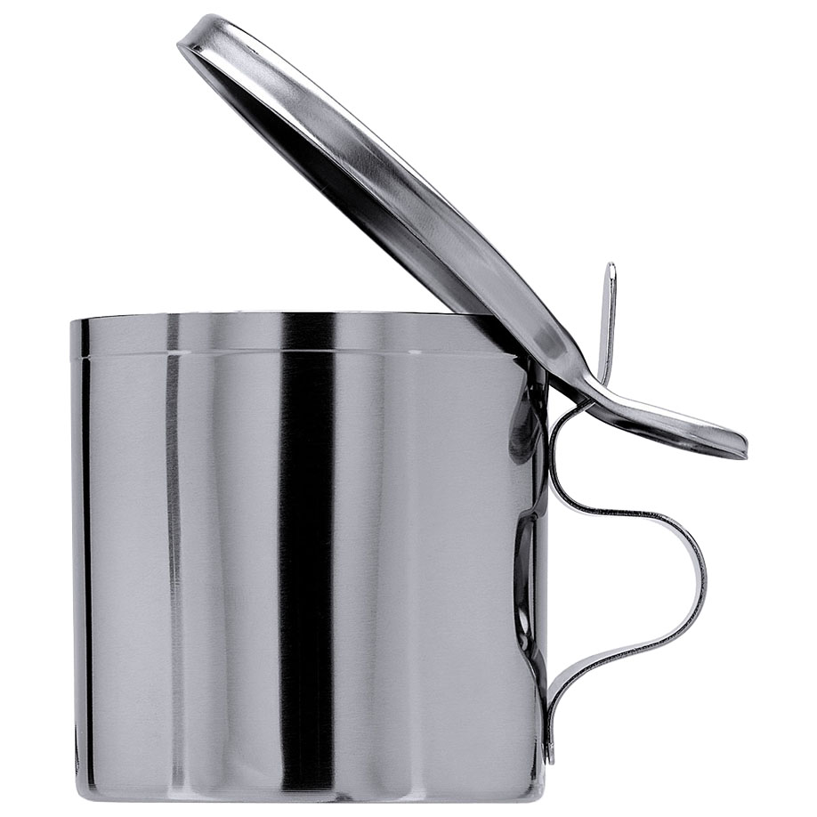 Sputumbecher mit Einhandklappdeckel, 0,3 Ltr., Ø 7,5 cm