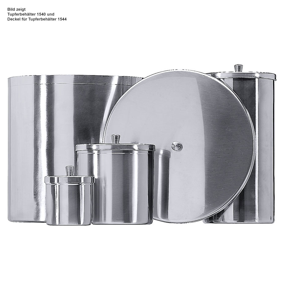 [U12599] Watte- und Tupferbehälter Ø 20 cm, Höhe 10 cm, 3 Ltr.