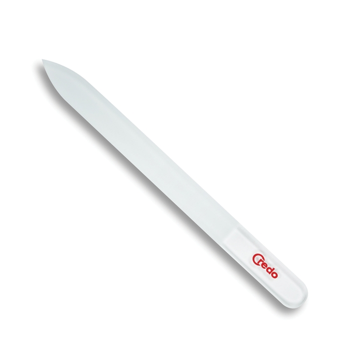 [U12698] Credo Glasnagelfeile Maniküre 140 x 3 mm Blisterverpackung
