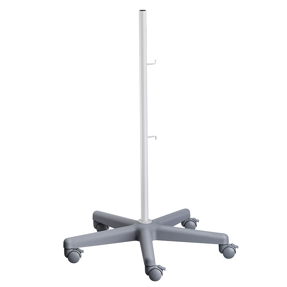 [U12795] Rollstativ mit 16 mm Pin (Zapfen)