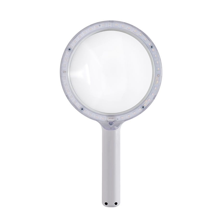 [U12808] LED-Handlupenleuchte reinweiß OPTICLUX Hand 10-1 DL Bundle inkl. Tisch-/Wandladestation