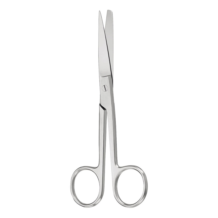chir. Schere gerade, spitz/stumpf, 14,5 cm