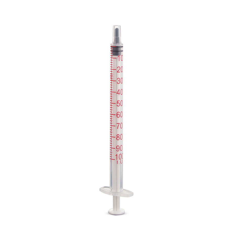 [U12930] DISPOMED-Einmal-Spritzen 1 ml Insulin, U-100 ohne Kanüle (100 Stck.)