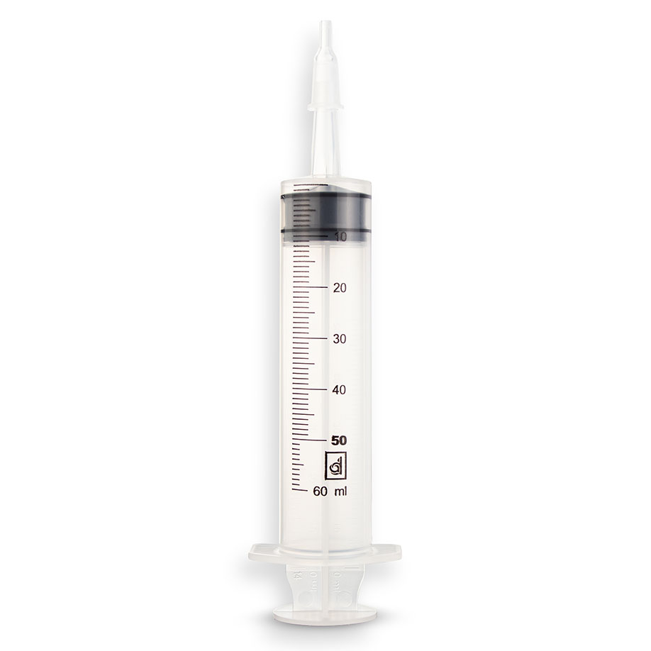 [U12934] DISPOMED-Wund- und Katheterspritzen mit Reduzierstück 50/60 ml (50 Stck.)