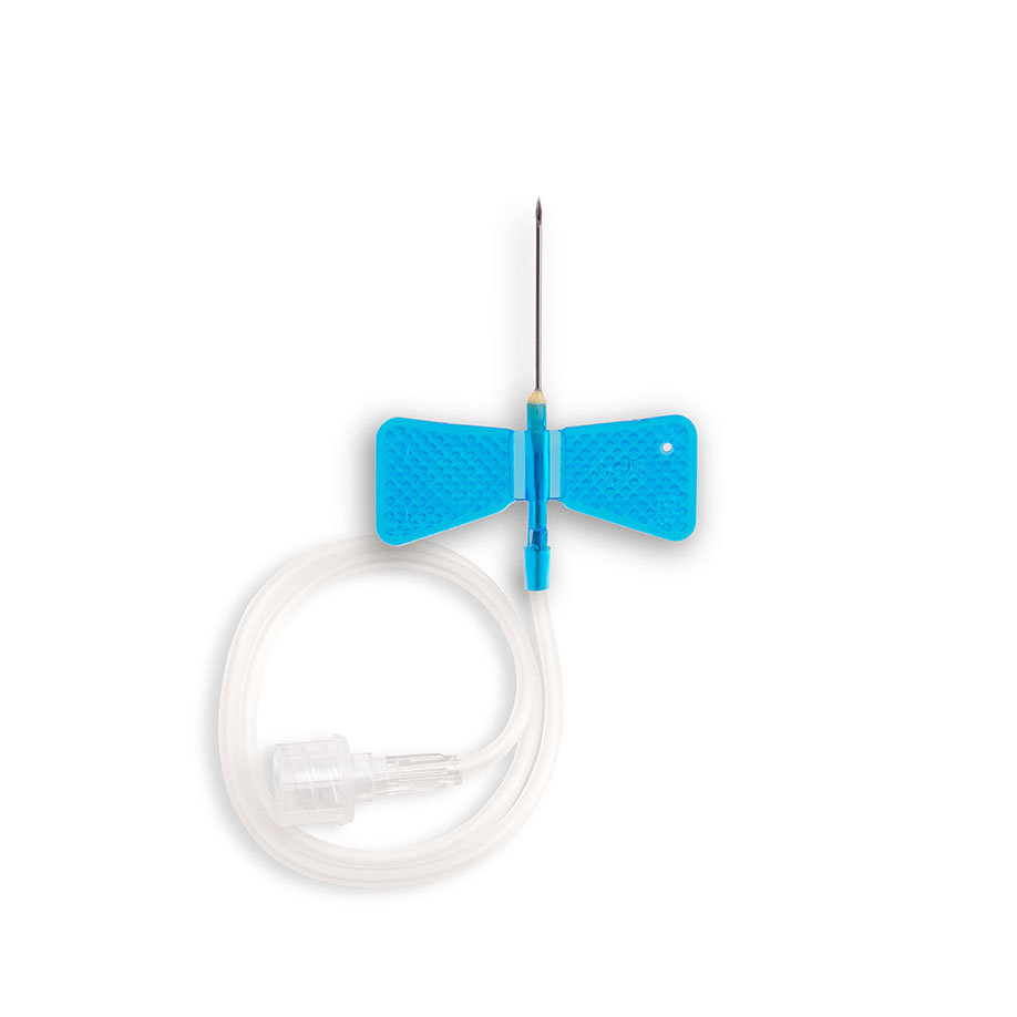 [U12940] ECOFLO-Perfusionsbestecke 23 G, blau, 0,60 x 19 mm (100 Stck.)