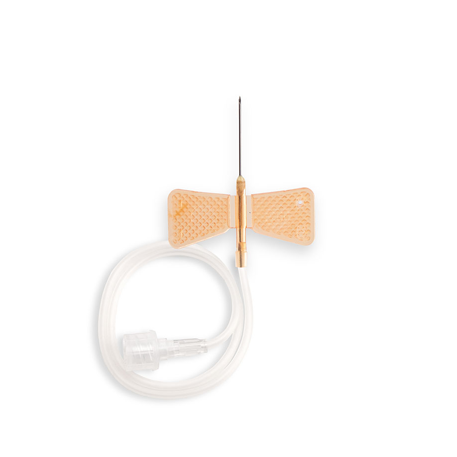 [U12941] ECOFLO-Perfusionsbestecke 25 G, orange, 0,50 x 20 mm (100 Stck.)