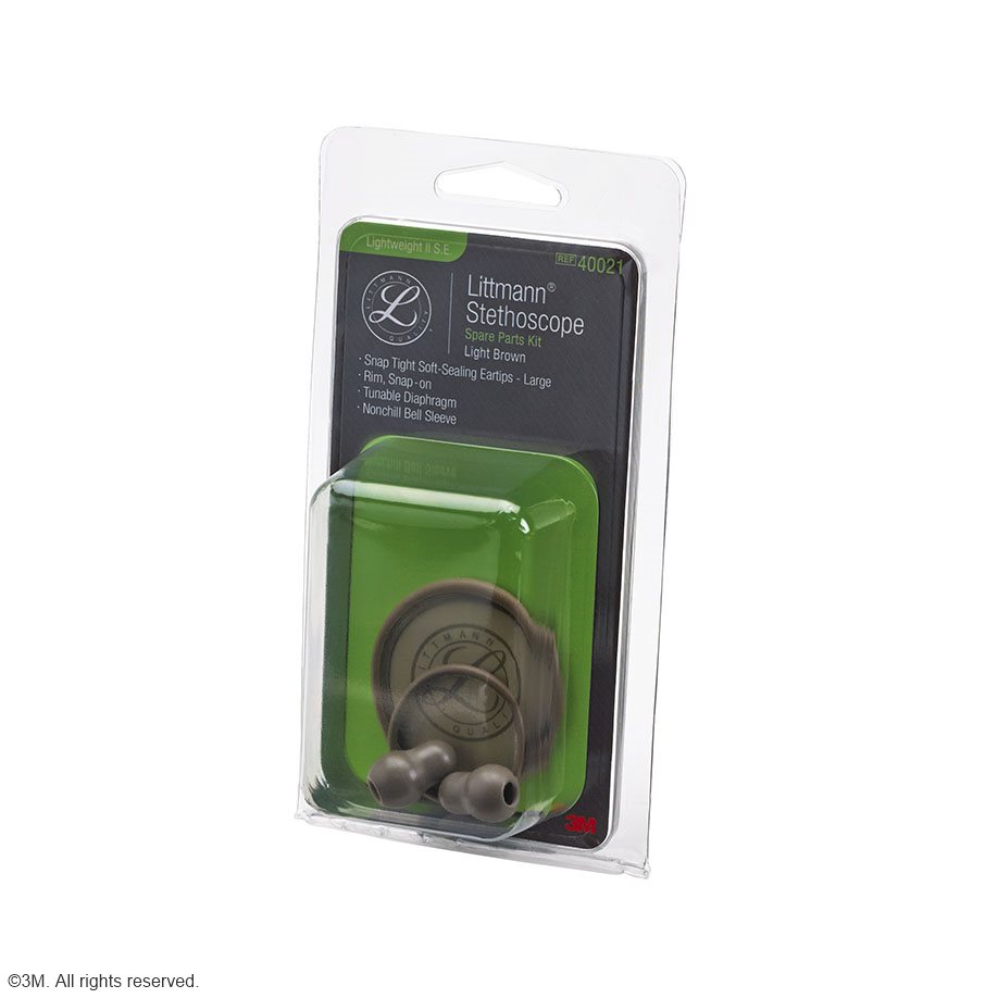 Littmann Ersatzteil-Set hellbraun, für Lightweight II S.E.Stethoskop