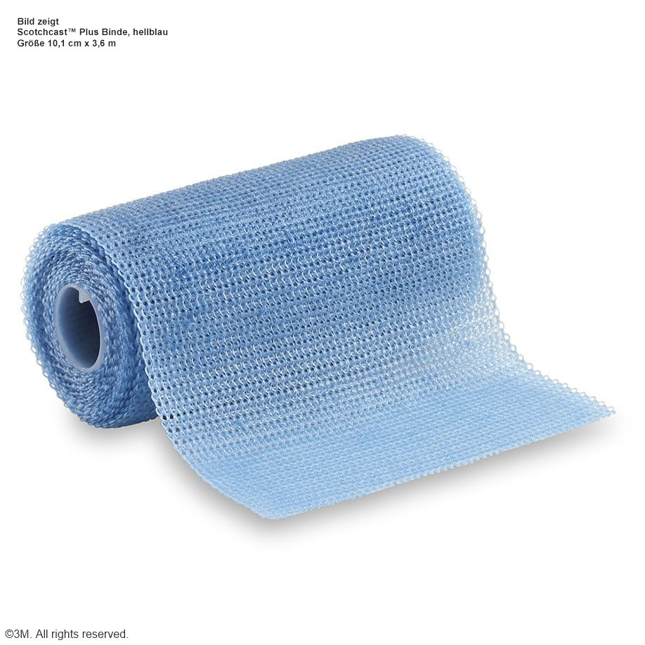 3M Scotchcast Plus-Binden hellblau 5 cm x 3,6 m (10 Stck.)